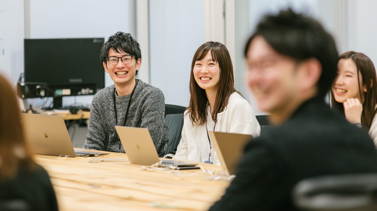 Team Meeting with Smiles